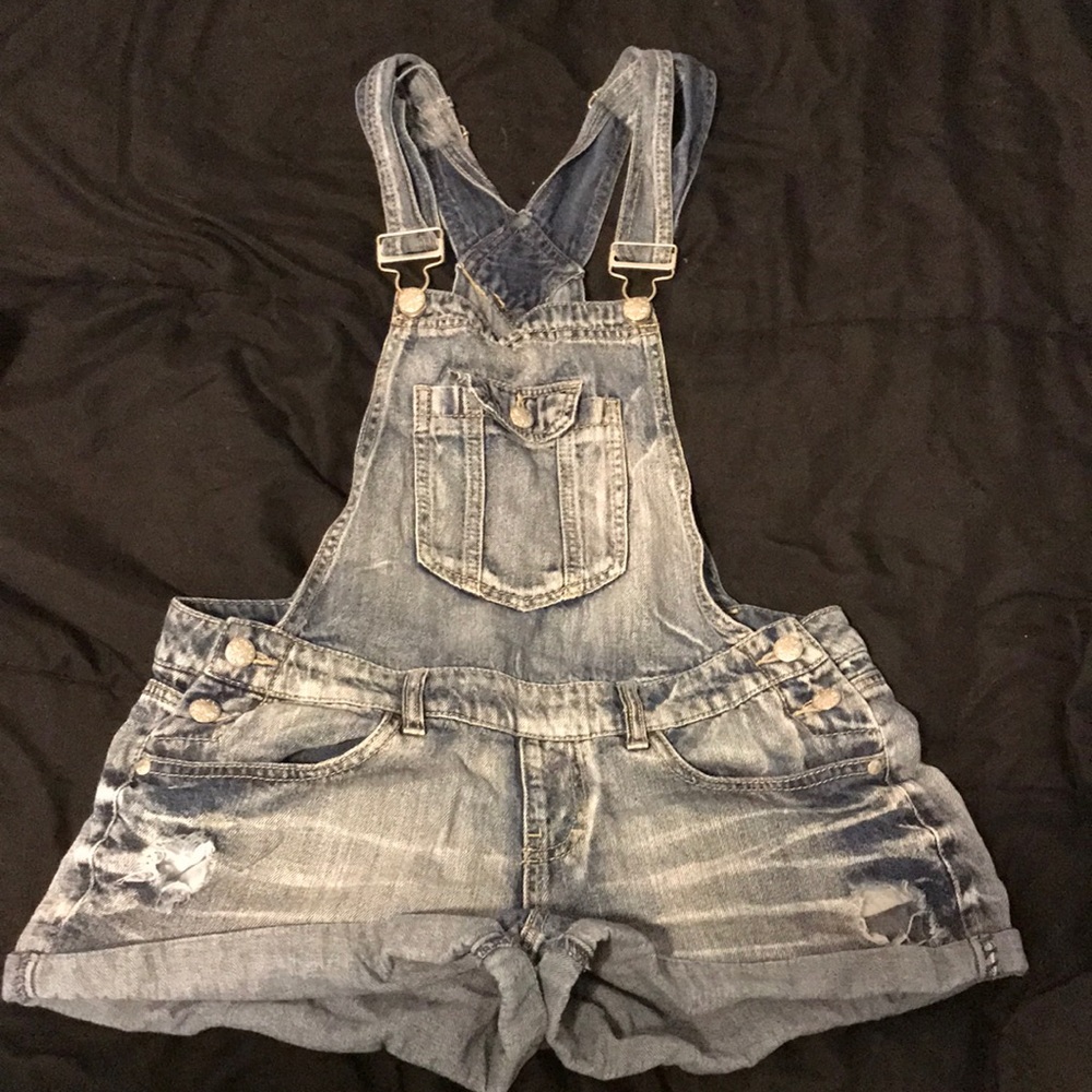 vintage short overalls